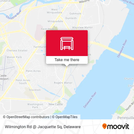 Wilmington Rd @ Jacquette Sq map