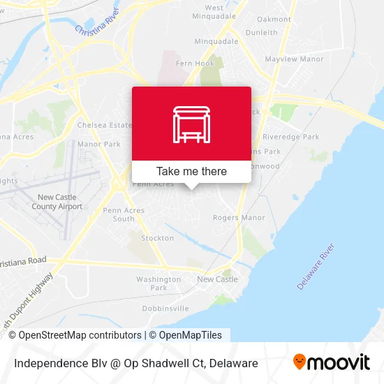 Mapa de Independence Blv @ Op Shadwell Ct