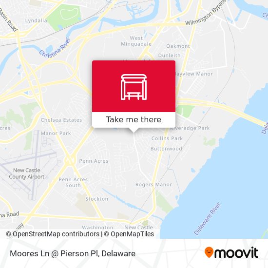 Mapa de Moores Ln @ Pierson Pl