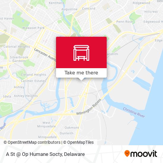 A St @ Op Humane Socty map