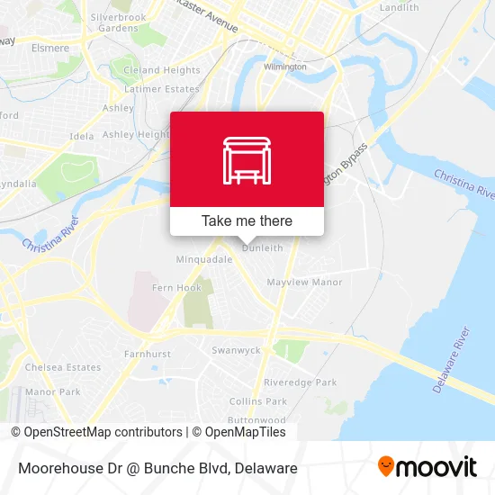 Moorehouse Dr @ Bunche Blvd map