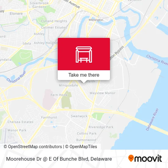 Moorehouse Dr @ E Of Bunche Blvd map