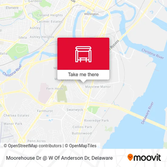 Moorehouse Dr @ W Of Anderson Dr map