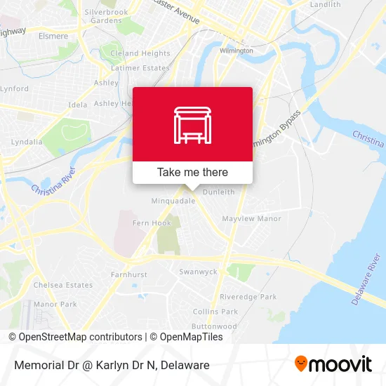 Memorial Dr @ Karlyn Dr N map