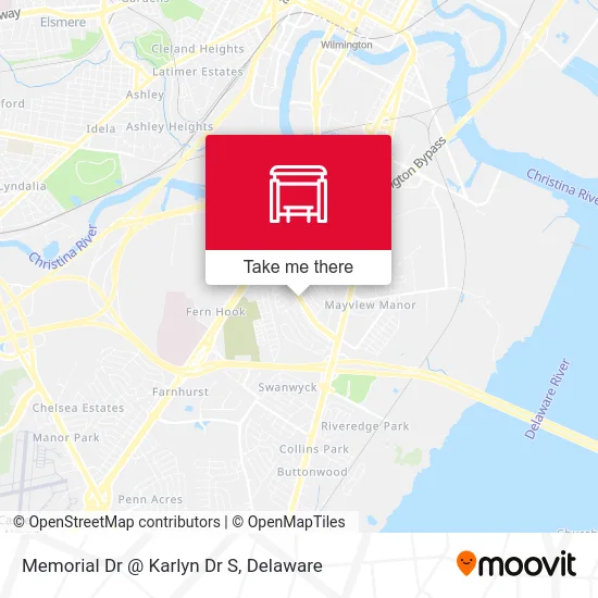 Memorial Dr @ Karlyn Dr S map