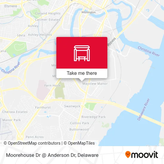 Moorehouse Dr @ Anderson Dr map