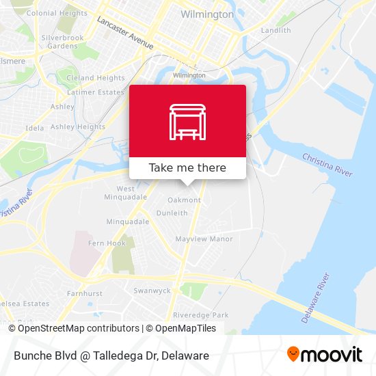 Mapa de Bunche Blvd @ Talledega Dr