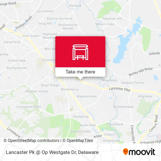 Lancaster Pk @ Op Westgate Dr map