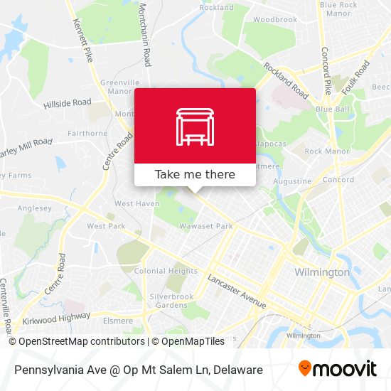 Pennsylvania Ave @ Op Mt Salem Ln map