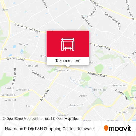 Mapa de Naamans Rd @ F&N Shopping Center