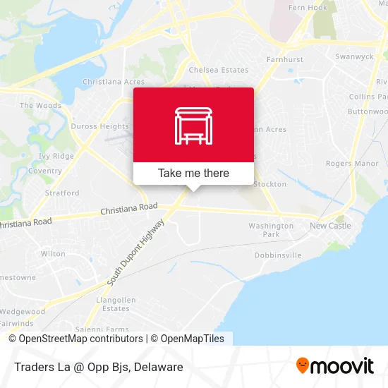 Traders La @ Opp Bjs map