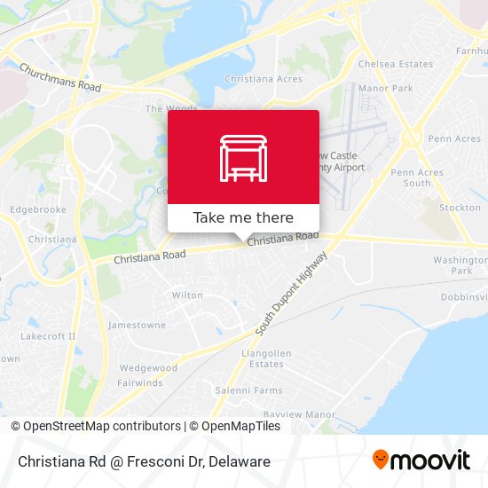 Christiana Rd @ Fresconi Dr map