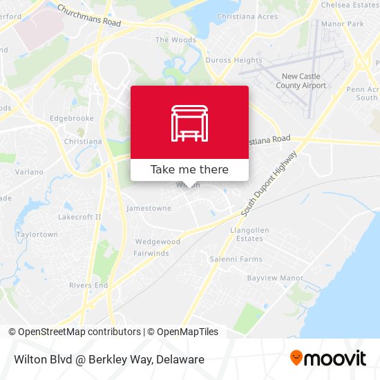Mapa de Wilton Blvd @ Berkley Way