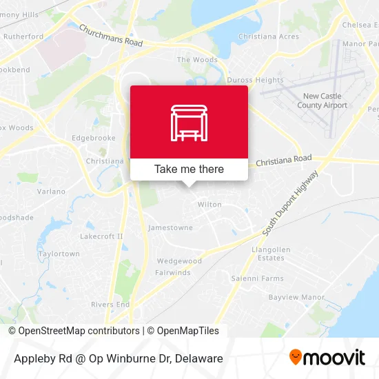 Mapa de Appleby Rd @ Op Winburne Dr