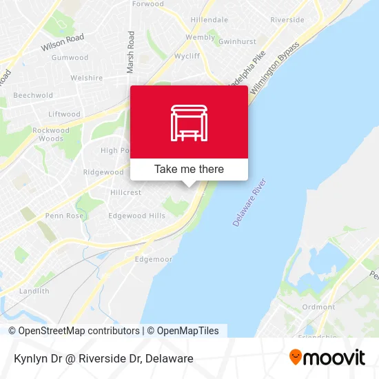 Kynlyn Dr @ Riverside Dr map