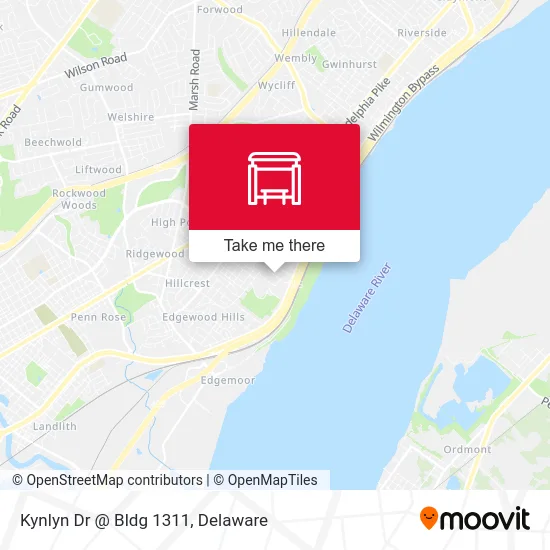 Kynlyn Dr @ Bldg 1311 map