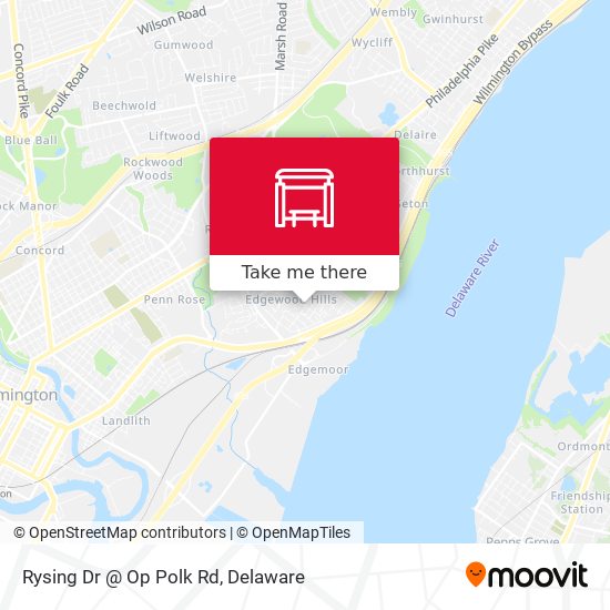 Mapa de Rysing Dr @ Op Polk Rd