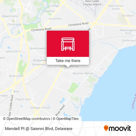 Mendell Pl @ Saienni Blvd map