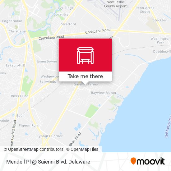 Mapa de Mendell Pl @ Saienni Blvd
