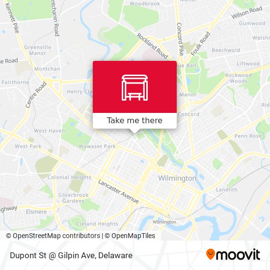 Mapa de Dupont St @ Gilpin Ave