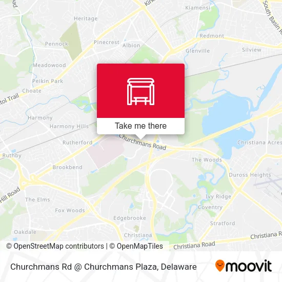 Churchmans Rd @ Churchmans Plaza map