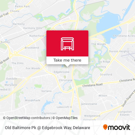 Old Baltimore Pk @ Edgebrook Way map