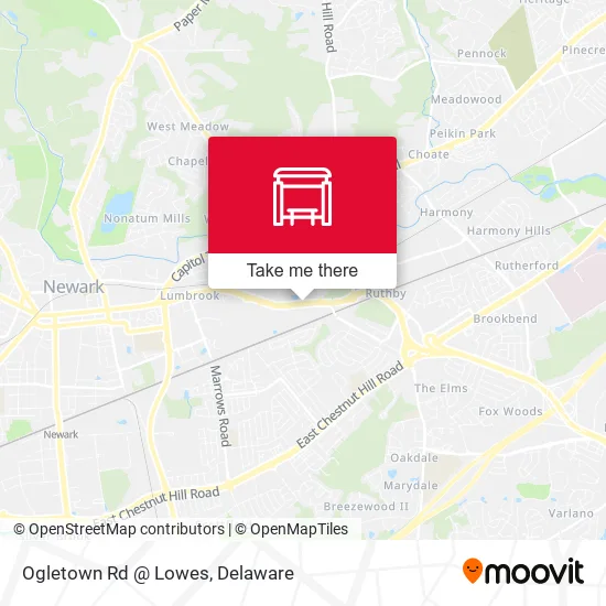 Ogletown Rd @ Lowes map