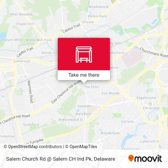 Mapa de Salem Church Rd @ Salem CH Ind Pk