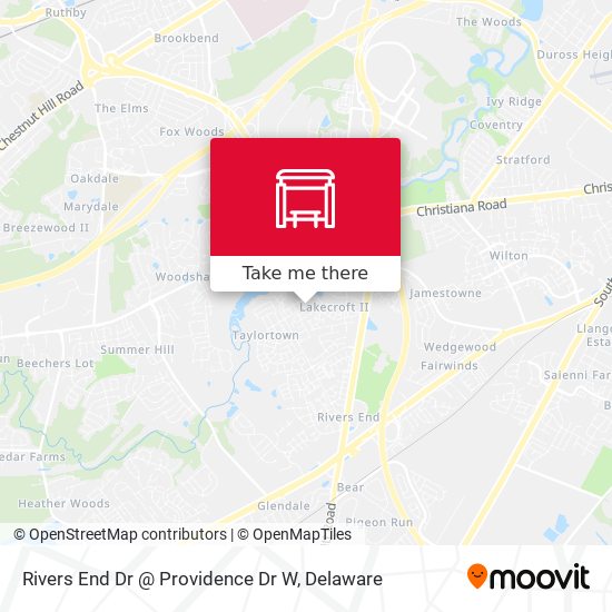 Rivers End Dr @ Providence Dr W map