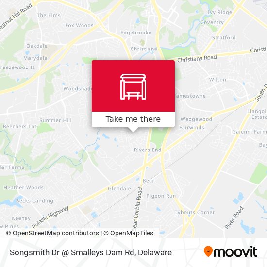Mapa de Songsmith Dr @ Smalleys Dam Rd
