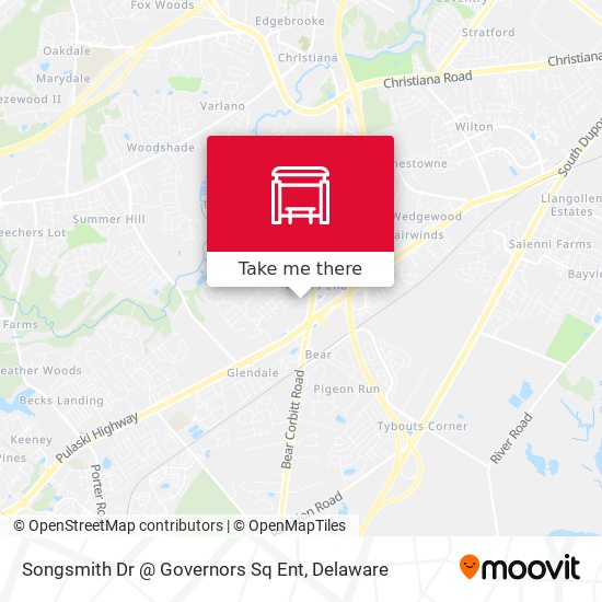 Songsmith Dr @ Governors Sq Ent map