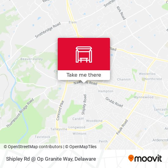 Mapa de Shipley Rd @ Op Granite Way
