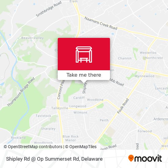 Shipley Rd @ Op Summerset Rd map