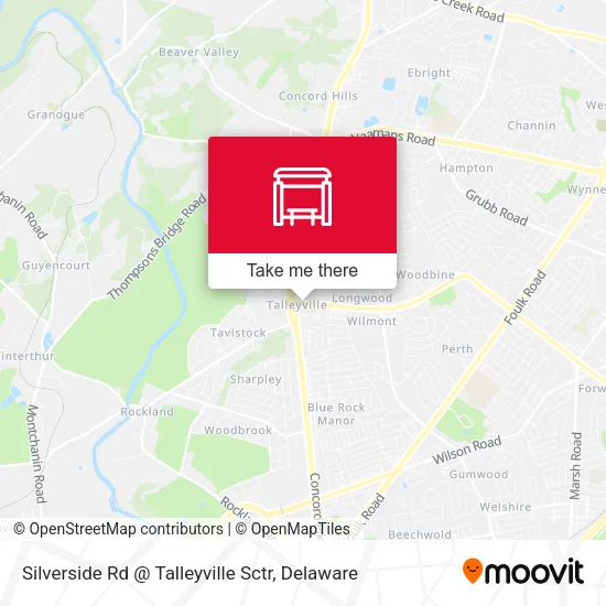 Mapa de Silverside Rd @ Talleyville Sctr