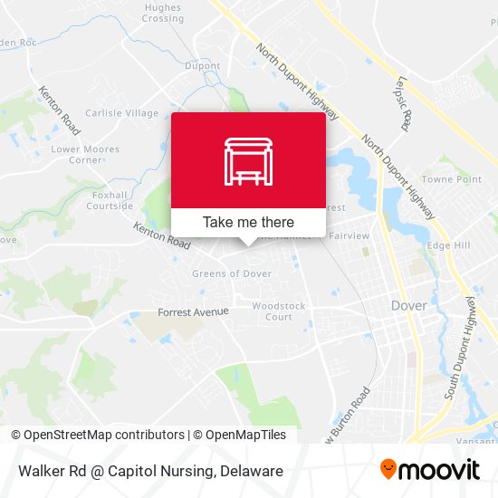 Mapa de Walker Rd @ Capitol Nursing