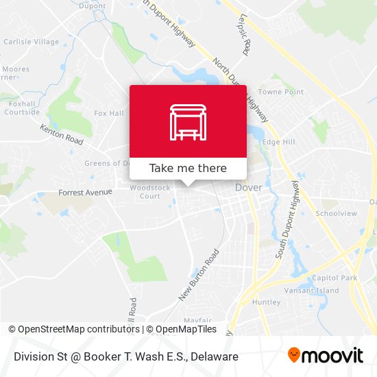 Mapa de Division St @ Booker T. Wash E.S.