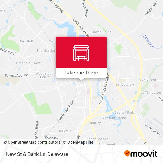 Mapa de New St & Bank Ln