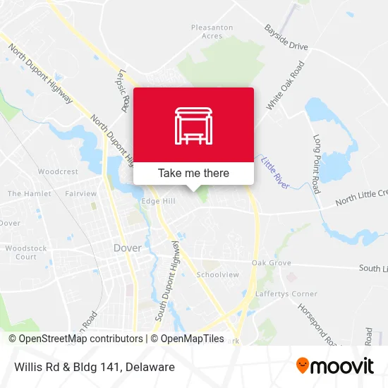 Willis Rd & Bldg 141 map