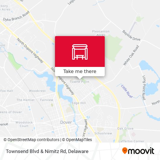 Mapa de Townsend Blvd & Nimitz Rd