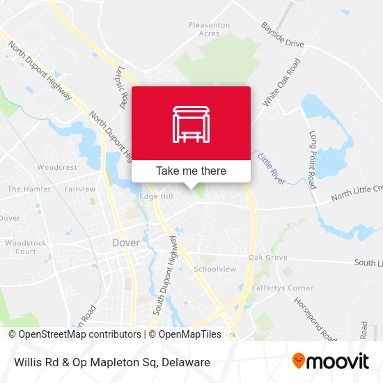 Willis Rd & Op Mapleton Sq map