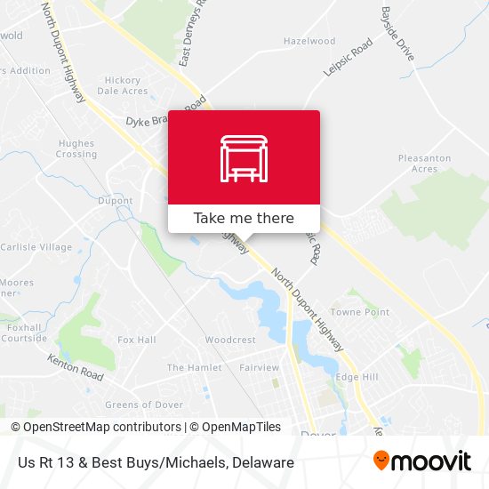 Mapa de Us Rt 13 & Best Buys/Michaels