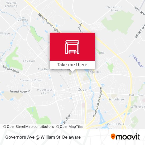 Governors Ave @ William St map