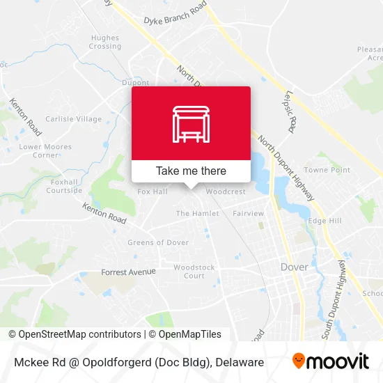 Mapa de Mckee Rd @ Opoldforgerd (Doc Bldg)