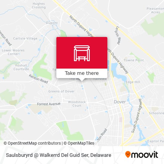 Saulsburyrd @ Walkerrd Del Guid Ser map
