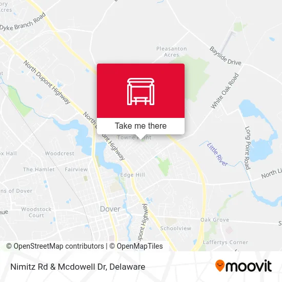 Nimitz Rd & Mcdowell Dr map