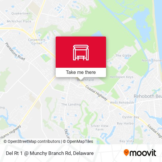 Del Rt 1 @ Munchy Branch Rd map