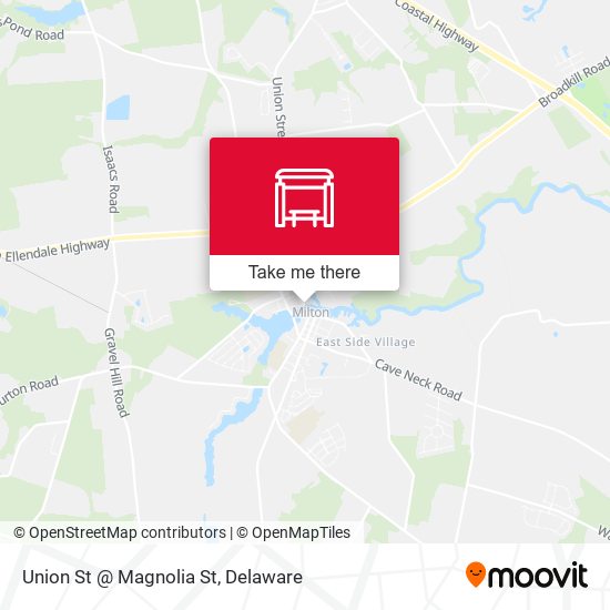 Mapa de Union St @ Magnolia St