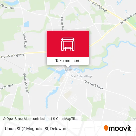 Mapa de Union St @ Magnolia St