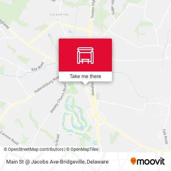 Mapa de Main St @ Jacobs Ave-Bridgeville