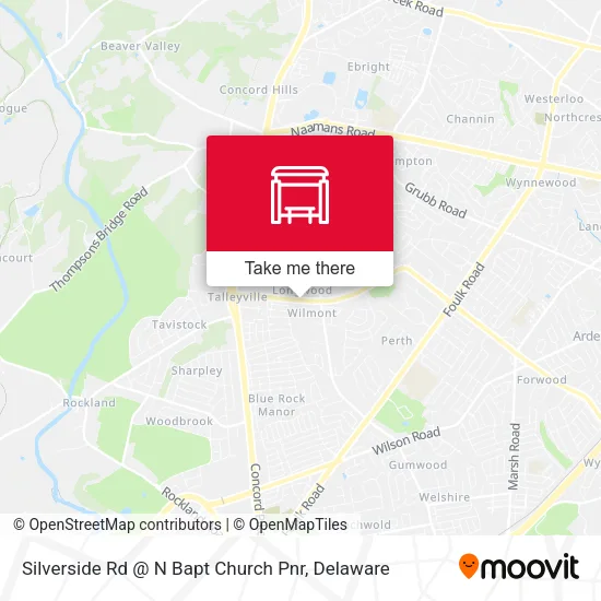 Mapa de Silverside Rd @ N Bapt Church Pnr